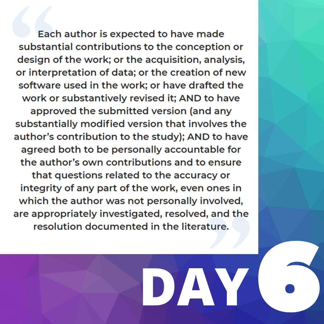 Authorship Daily Challenge - Day 6