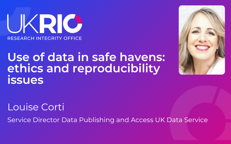 Use of data in safe havens: ethics and reproducibility issues