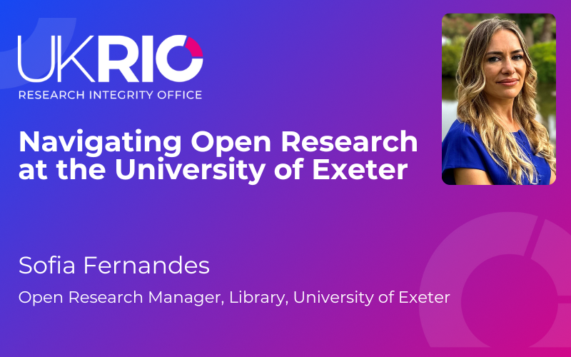 Navigating Open Research at the University of Exeter.
