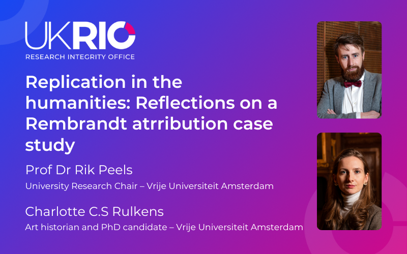 Replication in the humanities: Reflections on a Rembrandt attribution case study 