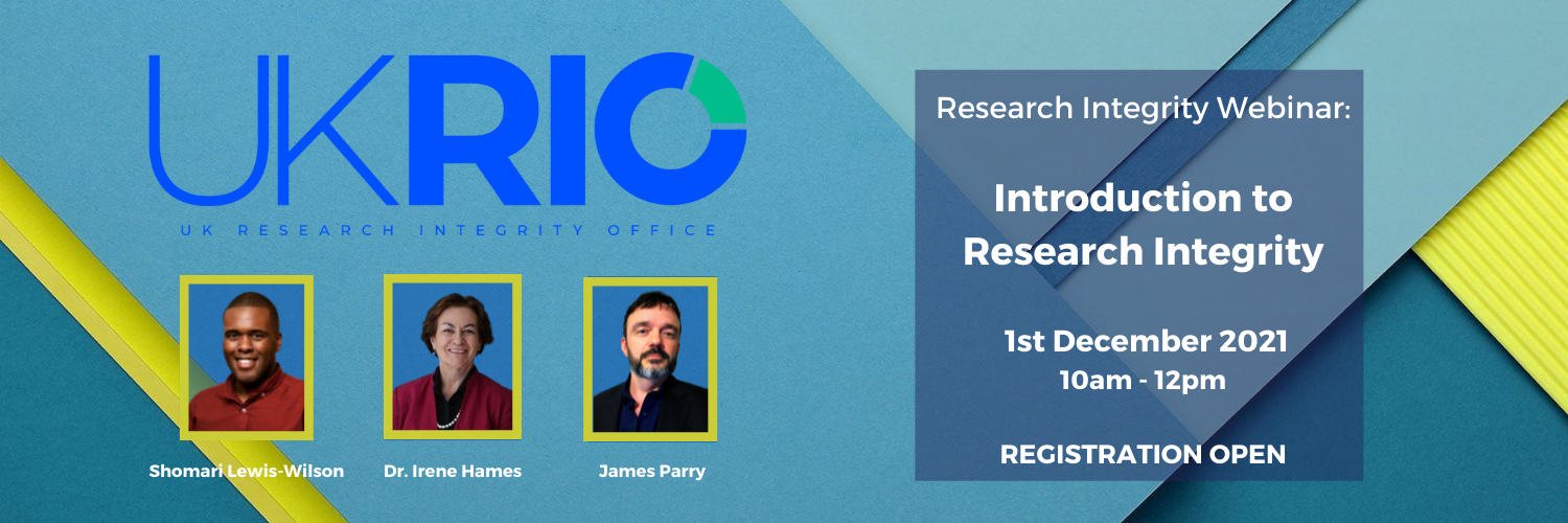 Webinar Registration Open: Introduction to Research Integrity
