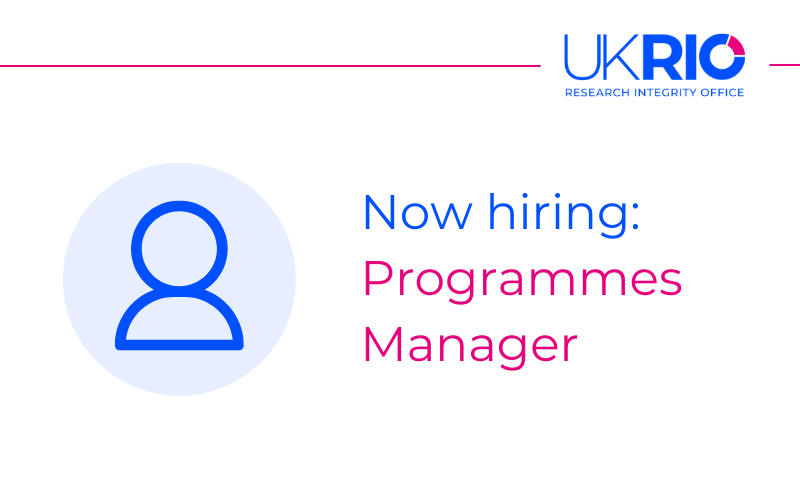 Now hiring: Programmes Manager