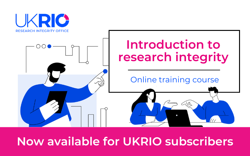 UKRIO launches revamped online training course on research integrity