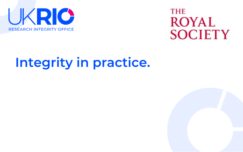 Integrity in practice. 