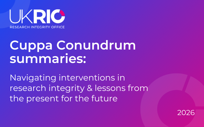 Cuppa Conundrum summary outputs