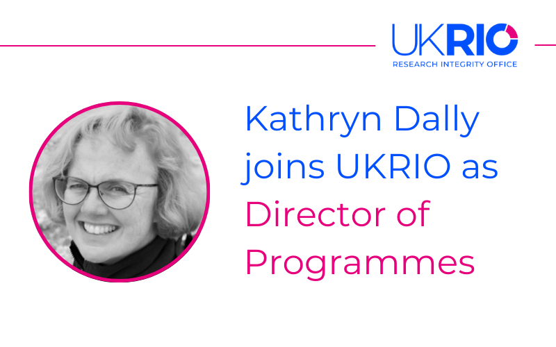 Kathryn Dally joins UKRIO as Director of Programmes