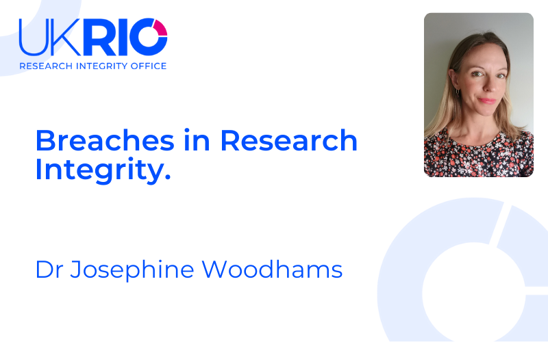 Breaches in Research Integrity.