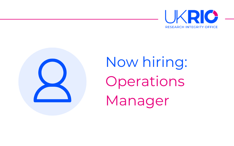 Now hiring: Operations Manager