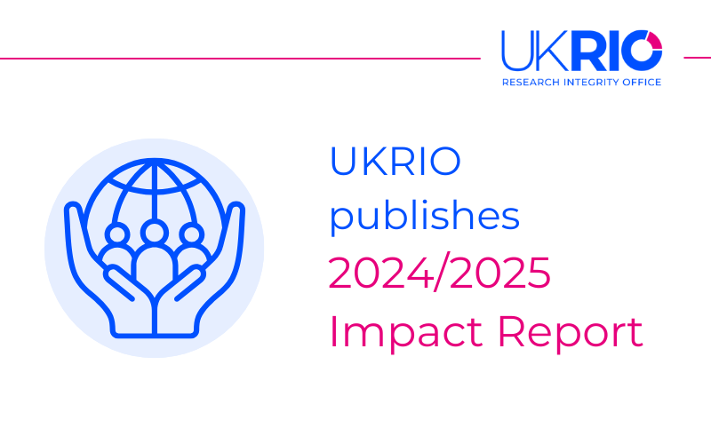UKRIO publishes 2024/2025 Impact Report